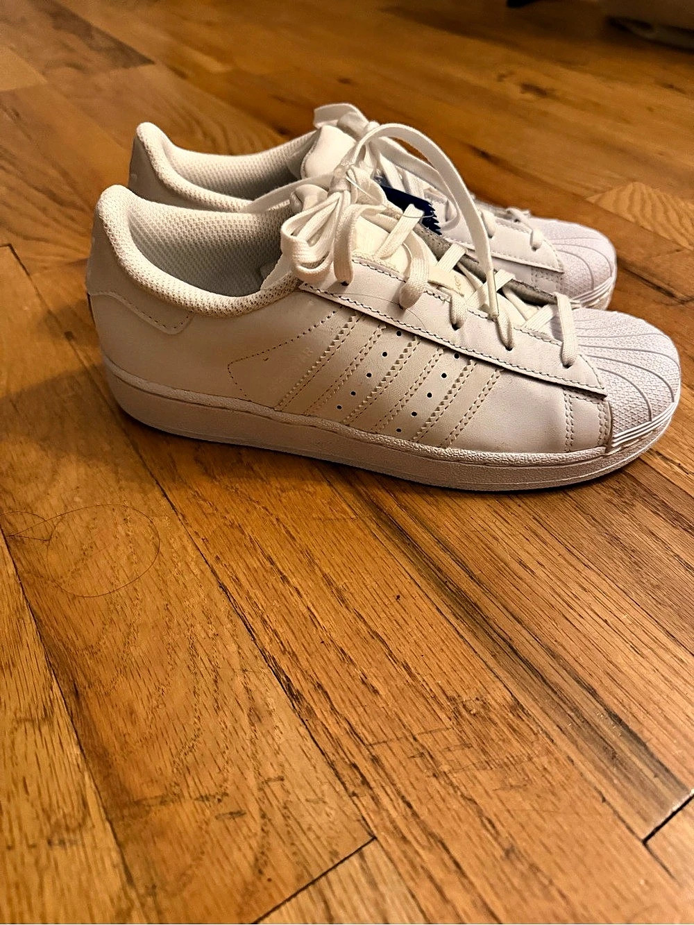 adidas Superstar White Shell Toe Sneakers